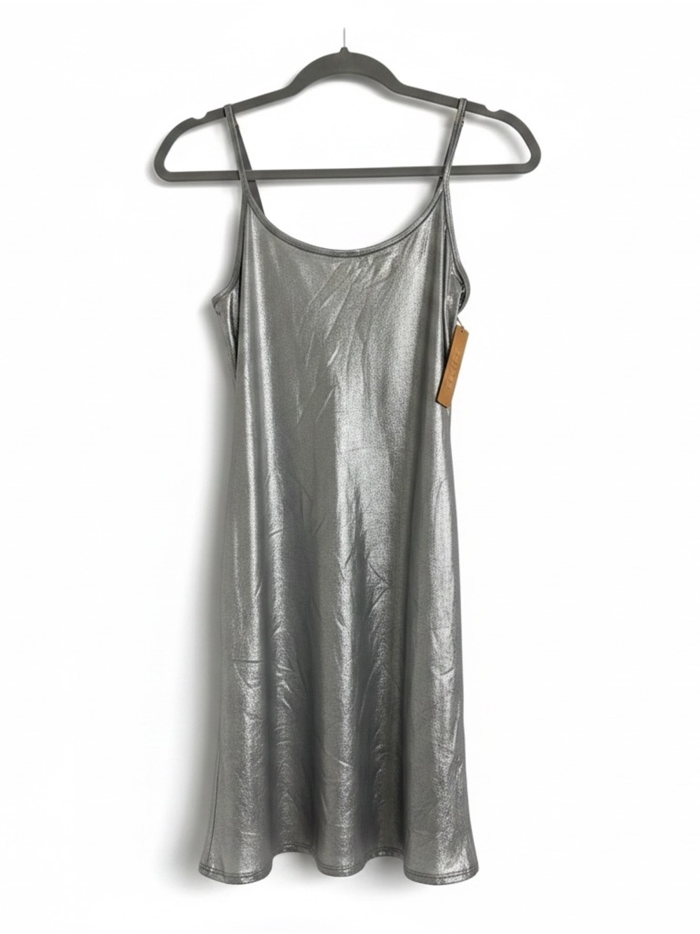 SKIMS Metallic Silver Dress - Women's